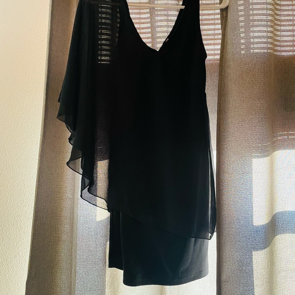 WORN ONCE Peppermint Little Black Dress